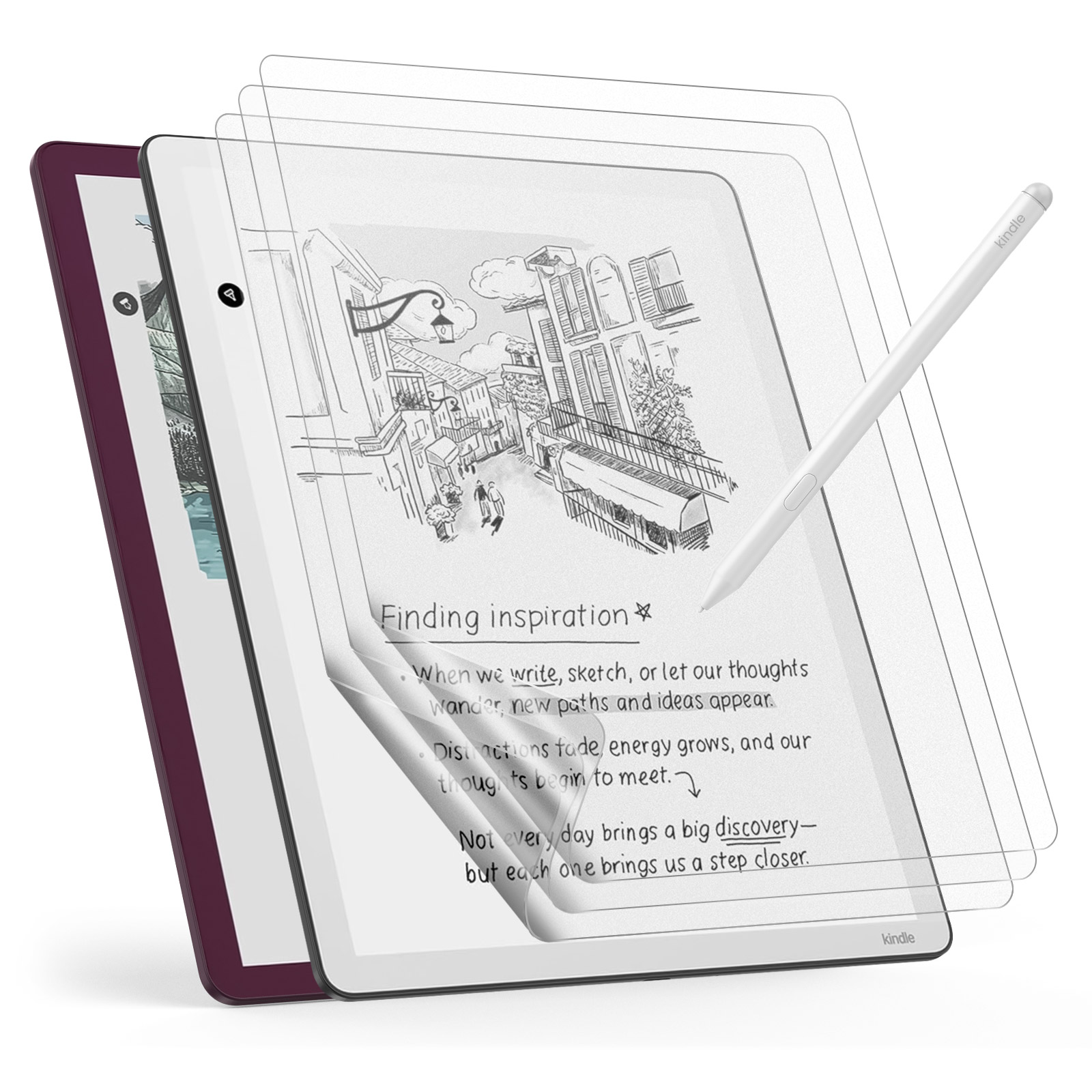 Matte Anti Glare Screen Protector - 3 Pcs Paperfeel Screen Protector for