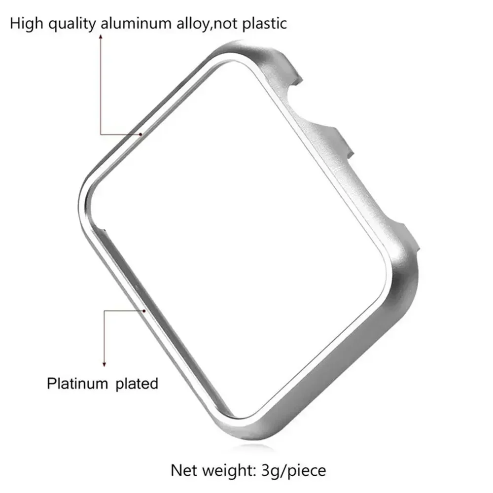 Metal Cover for Apple Watch Se - Metal Bumper Aluminum Frame Case 评论和价格