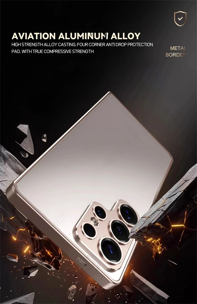 Aluminium Alloy Frame Bumper C - Metal Bumper Aluminum Frame Case 评论和价格