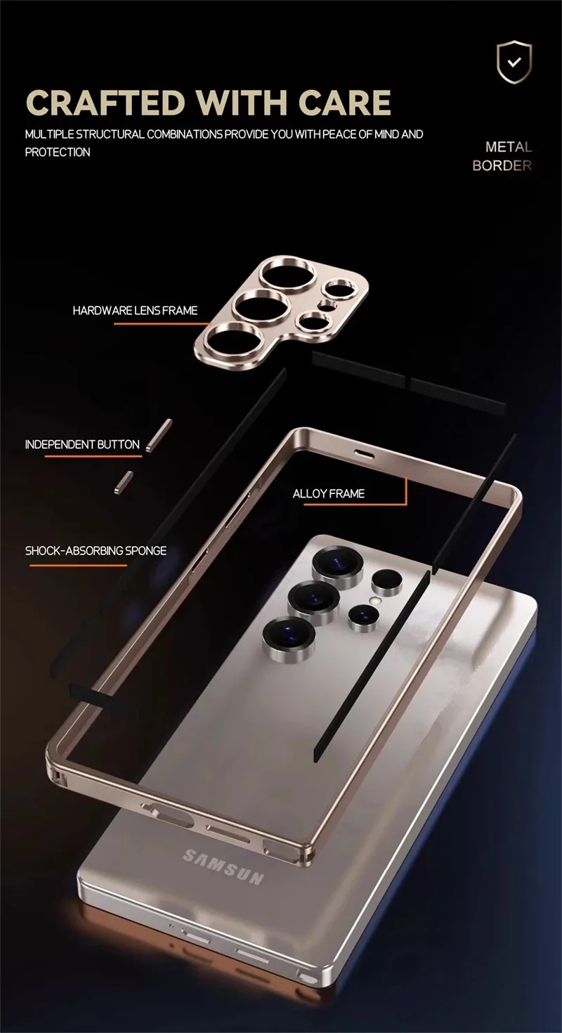 Aluminium Alloy Frame Bumper C - Metal Bumper Aluminum Frame Case 评论和价格