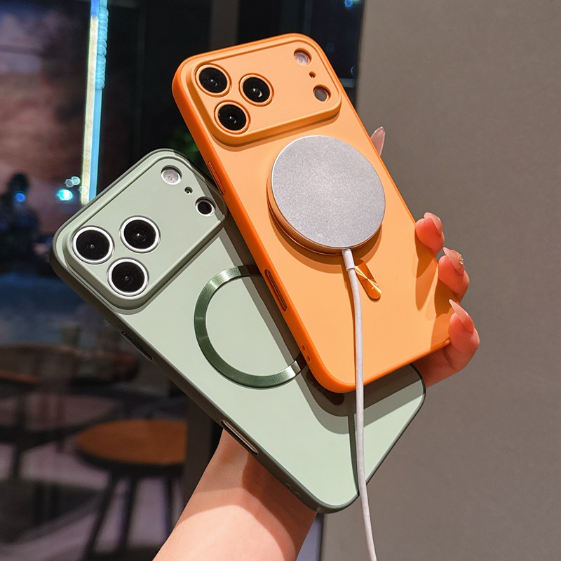 Skin Feel Magnetic Phone Case  - Liquid Silicone Magnetic Phone Case 评论和价格