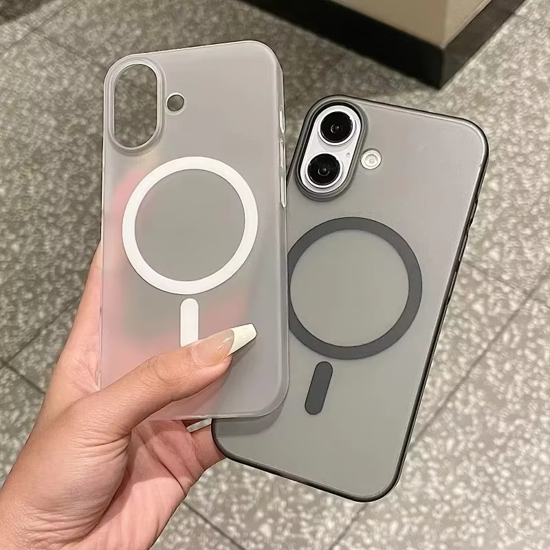 For Magsafe Matte Transparent  - Clear Shockproof Bumper Case 评论和价格