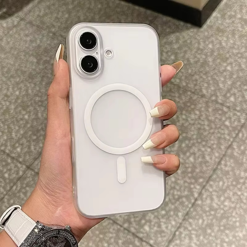 For Magsafe Matte Transparent  - Clear Shockproof Bumper Case 评论和价格