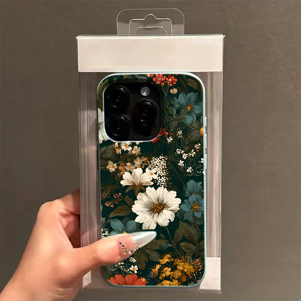 Vintage Floral Dark Pattern Vi - Vintage Floral Pattern Soft Case 评论和价格