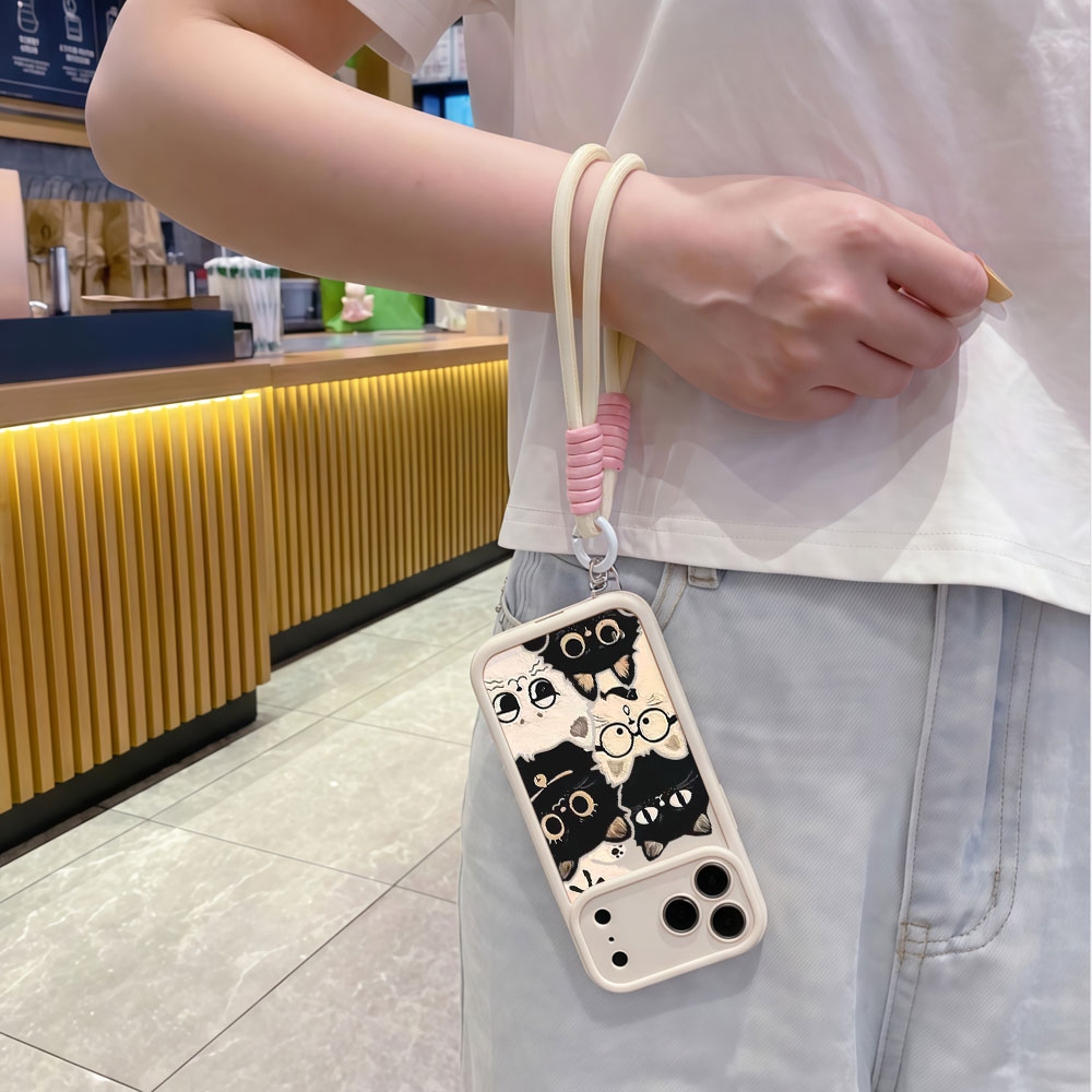 Shockproof Lanyard Cute Cartoo - Cute Cartoon Wrist Strap Silicone Case 评论和价格