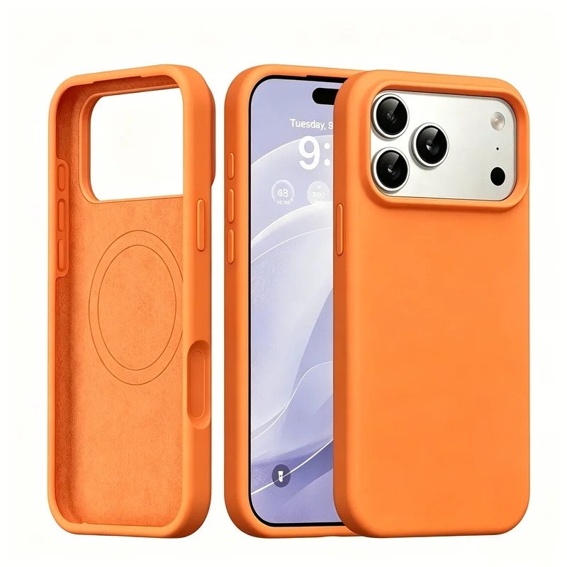 Magnetic Liquid Silicone Case  - Liquid Silicone Magnetic Phone Case 评论和价格