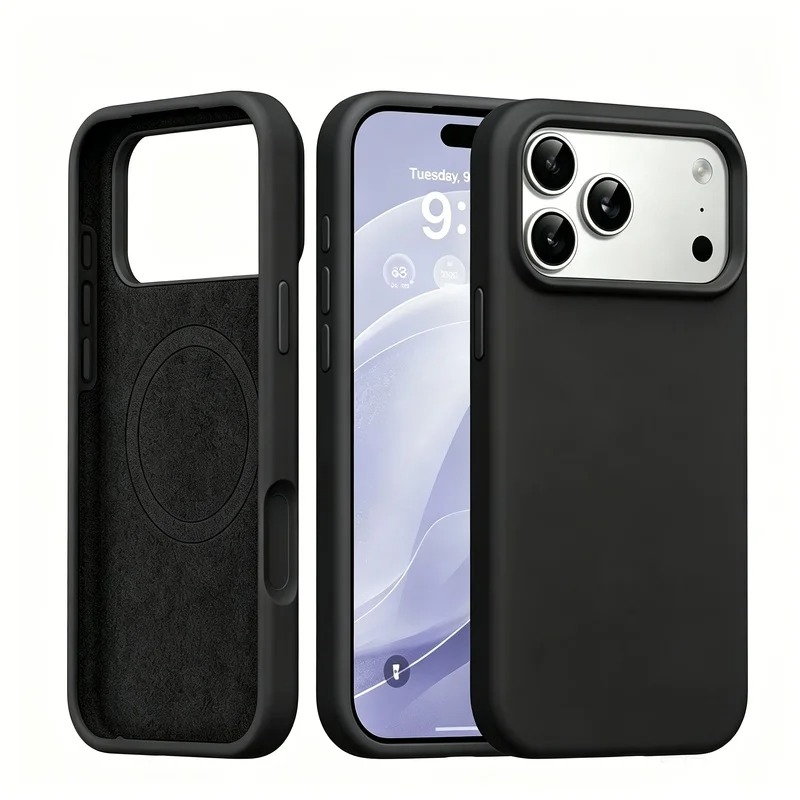 Magnetic Liquid Silicone Case  - Liquid Silicone Magnetic Phone Case 评论和价格