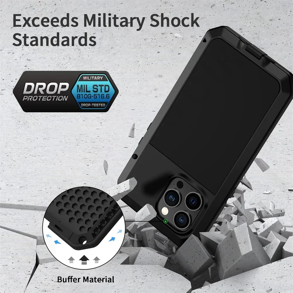 Case For iPhone 16 15 13 12 11 - Heavy Duty 360 Full Body Protective Case 评论和价格