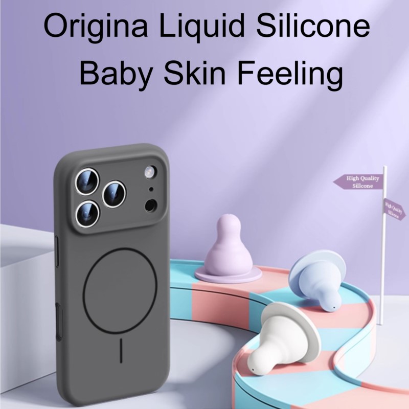 Luxury Liquid Silicone Case Fo - Liquid Silicone Magnetic Phone Case 评论和价格