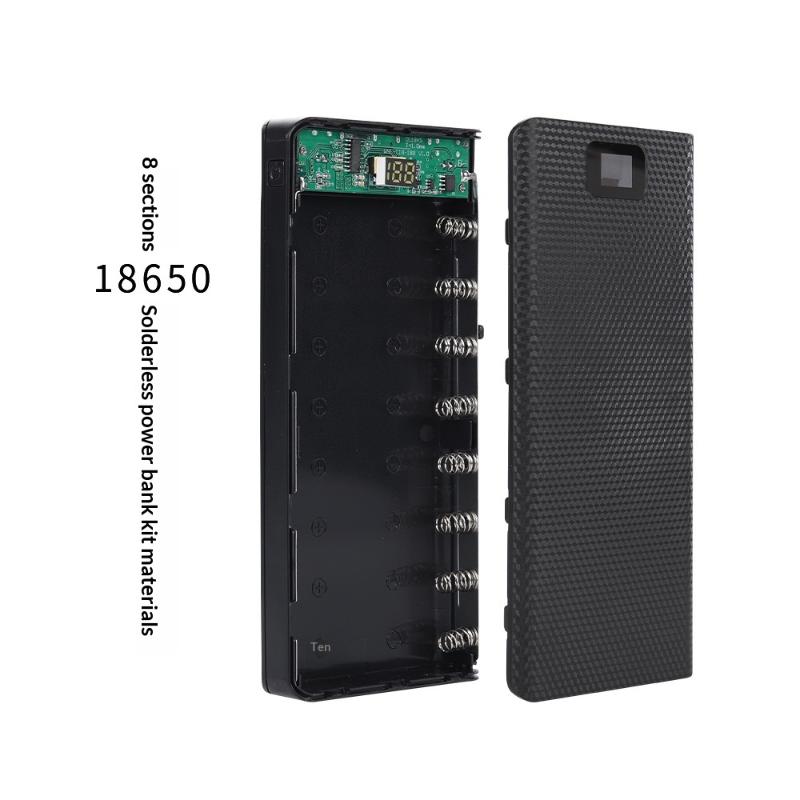 1pc DIY 8*18650 Battery Power  - Power Banks 评论和价格