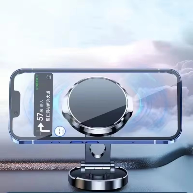 Round Folding Magnetic Car Hol - Phone Stands 评论和价格