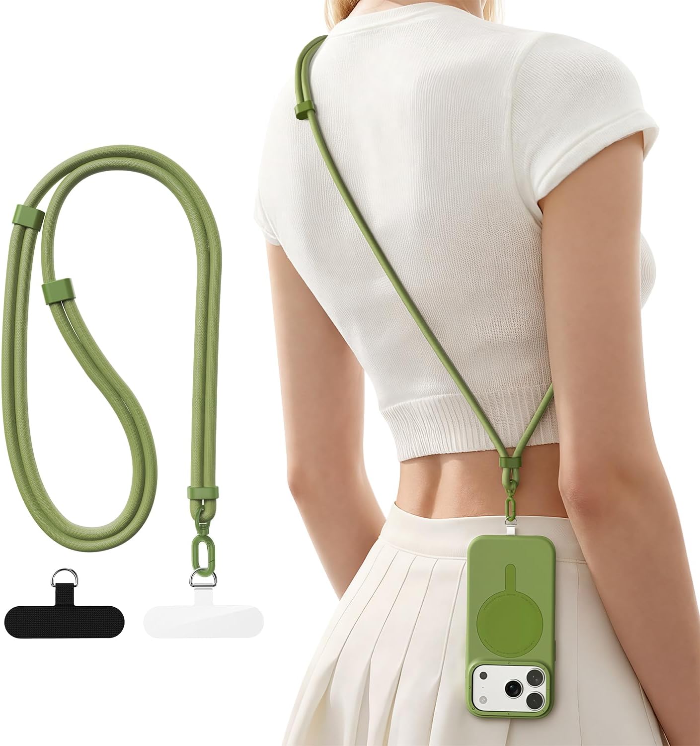 Phone Lanyard Crossbody with 2 - Crossbody Lanyard Neck Strap Case 评论和价格